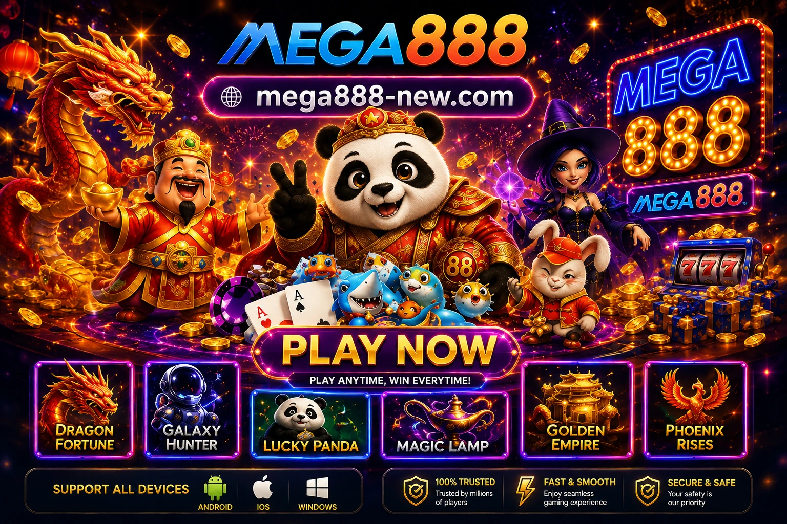 Mega888 new banner